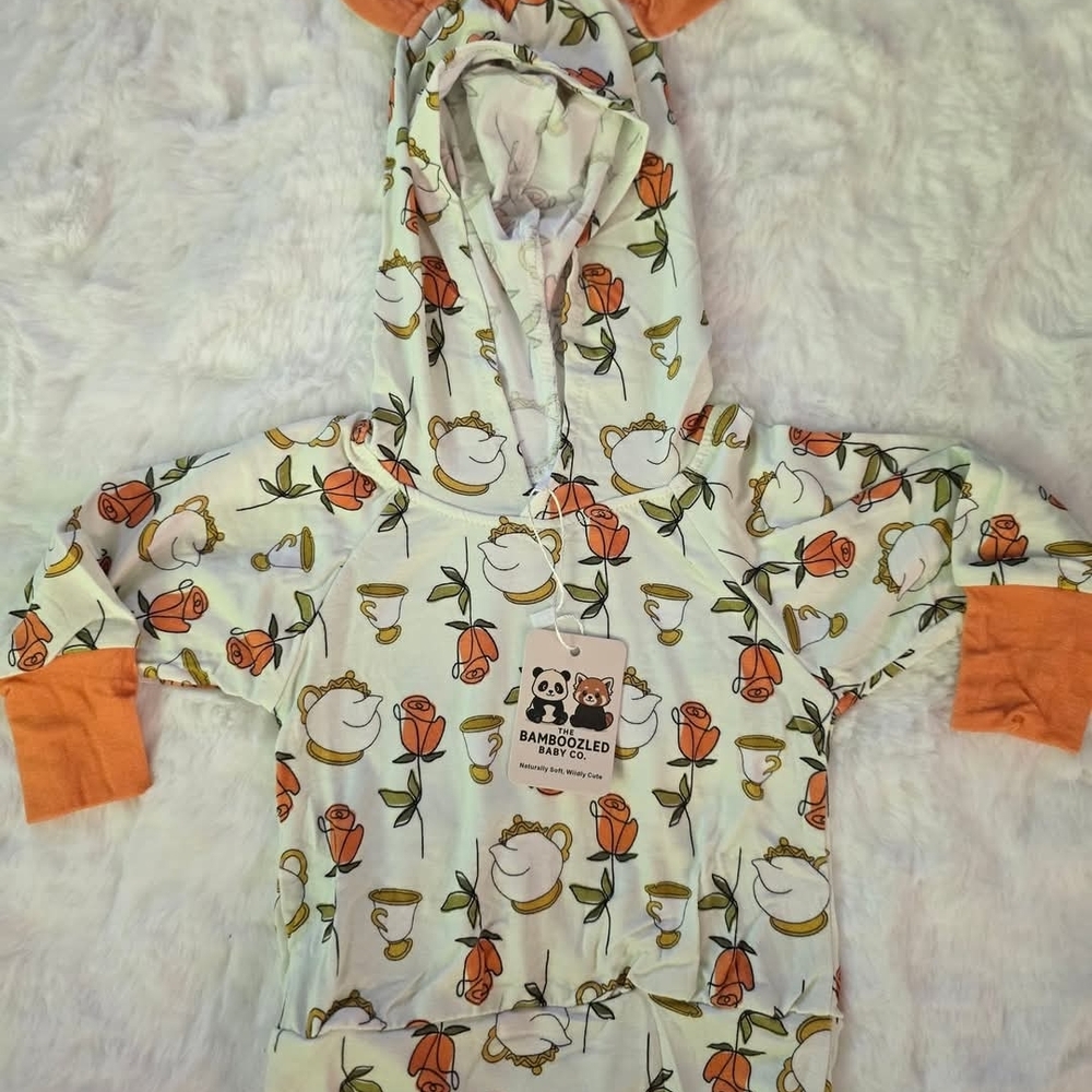 Bamboo Beauty & The Beast Light Hoodie